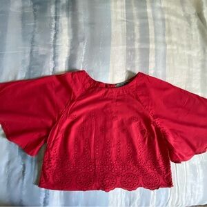 Bombay Paisley Eyelet top medium